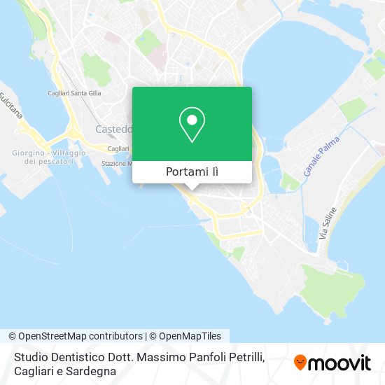 Mappa Studio Dentistico Dott. Massimo Panfoli Petrilli