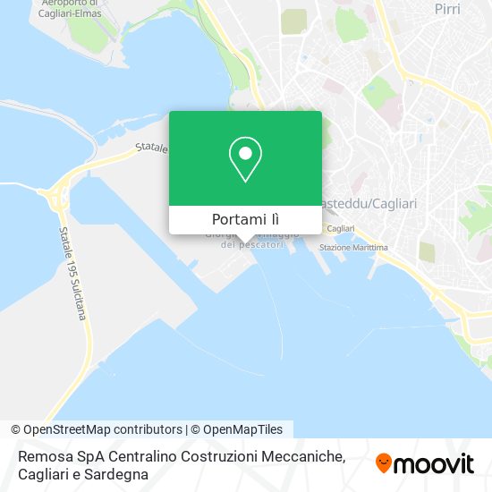 Mappa Remosa SpA Centralino Costruzioni Meccaniche