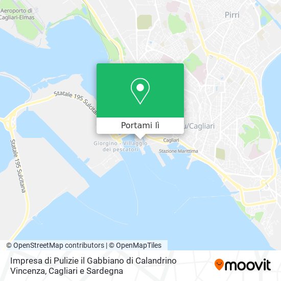 Mappa Impresa di Pulizie il Gabbiano di Calandrino Vincenza