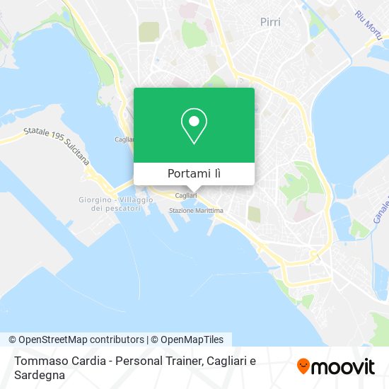 Mappa Tommaso Cardia - Personal Trainer