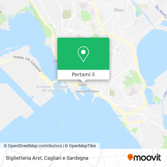 Mappa Biglietteria Arst