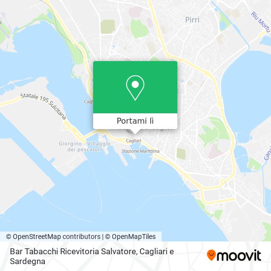 Mappa Bar Tabacchi Ricevitoria Salvatore