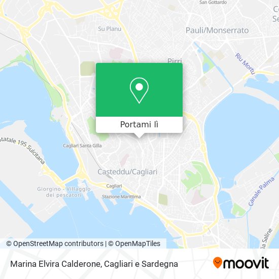 Mappa Marina Elvira Calderone