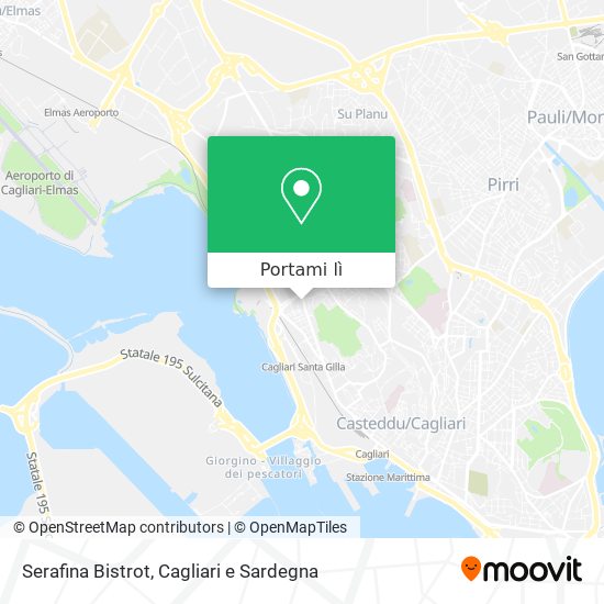 Mappa Serafina Bistrot