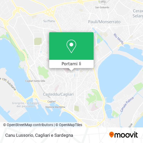 Mappa Canu Lussorio
