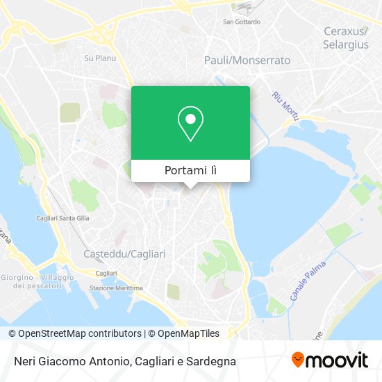 Mappa Neri Giacomo Antonio