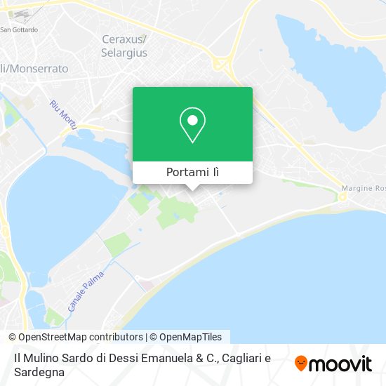Mappa Il Mulino Sardo di Dessi Emanuela & C.