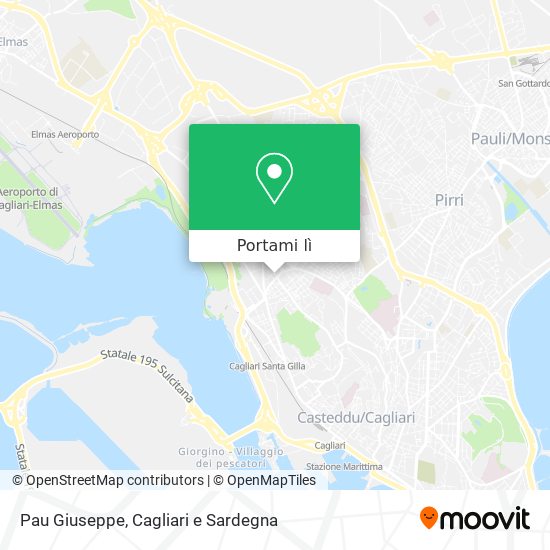 Mappa Pau Giuseppe