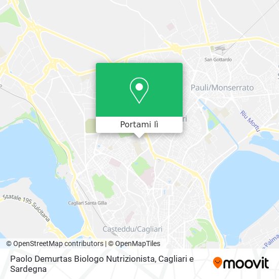 Mappa Paolo Demurtas Biologo Nutrizionista