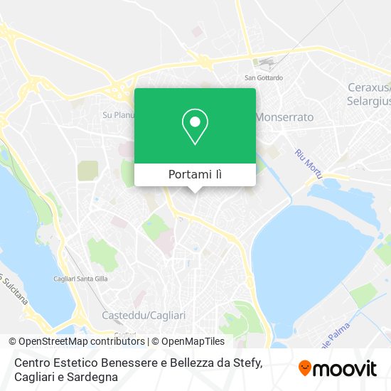 Mappa Centro Estetico Benessere e Bellezza da Stefy