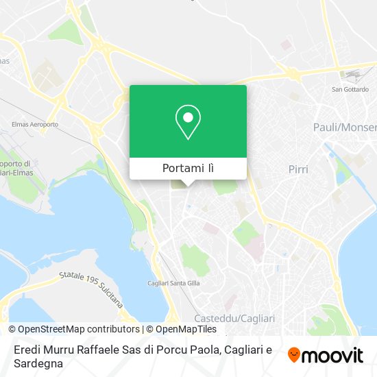 Mappa Eredi Murru Raffaele Sas di Porcu Paola