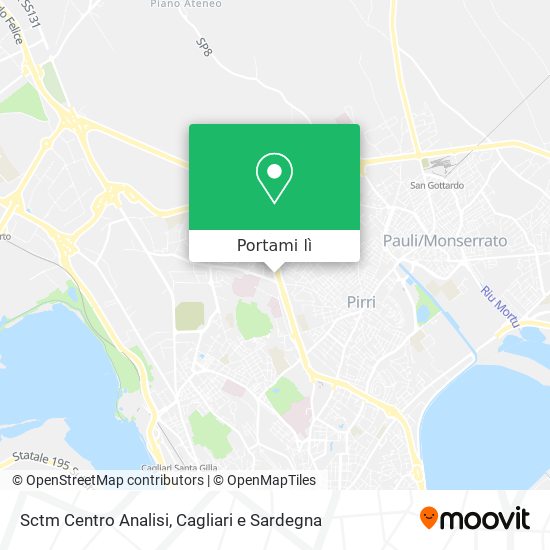 Mappa Sctm Centro Analisi
