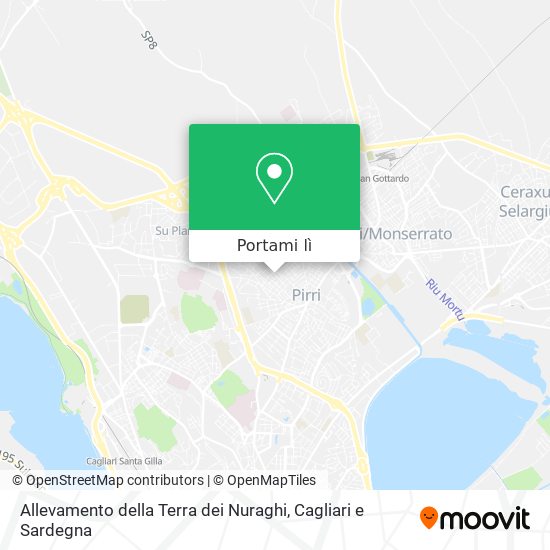 Mappa Allevamento della Terra dei Nuraghi