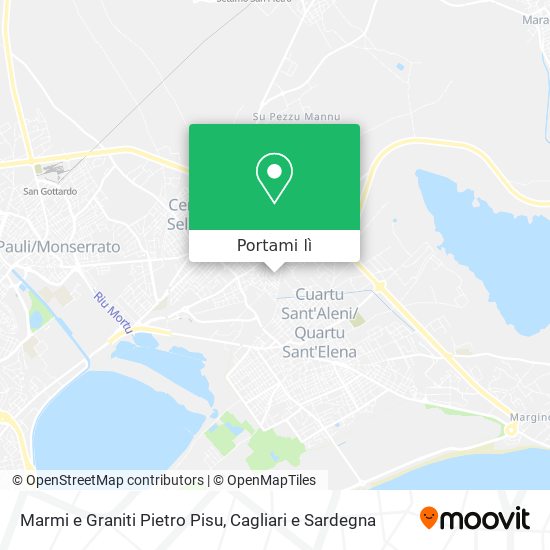 Mappa Marmi e Graniti Pietro Pisu