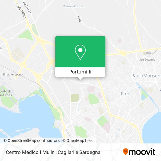 Mappa Centro Medico I Mulini