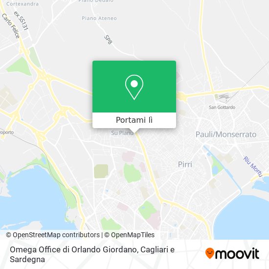 Mappa Omega Office di Orlando Giordano
