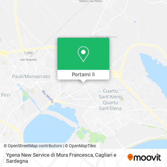 Mappa Ygena New Service di Mura Francesca