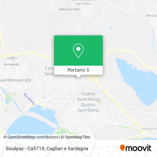 Mappa Sisalpay - Ca5718
