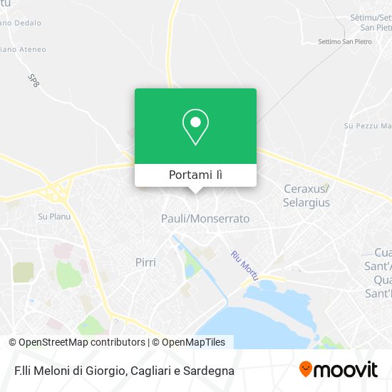 Mappa F.lli Meloni di Giorgio