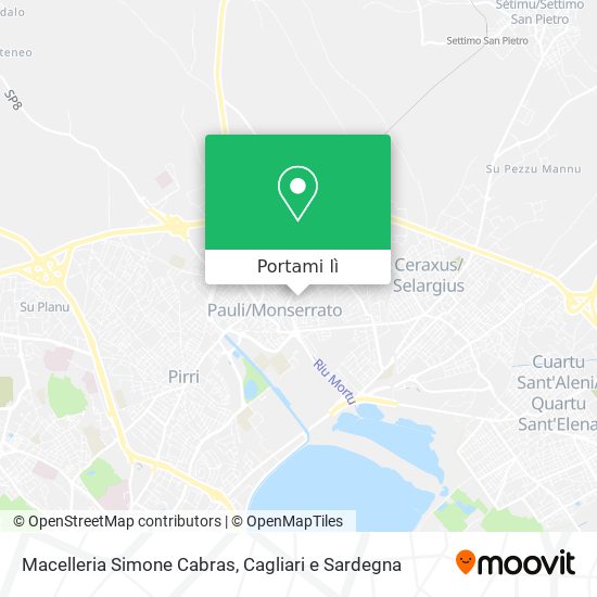 Mappa Macelleria Simone Cabras