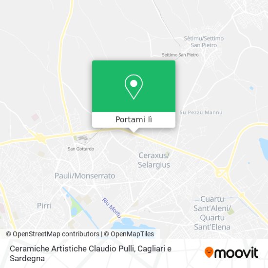 Mappa Ceramiche Artistiche Claudio Pulli