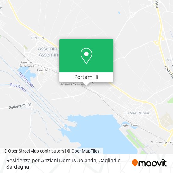 Mappa Residenza per Anziani Domus Jolanda