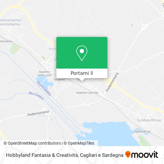Mappa Hobbyland Fantasia & Creatività