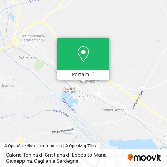 Mappa Salone Tonina di Cristiana di Esposito Maria Giuseppina