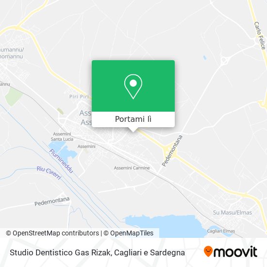 Mappa Studio Dentistico Gas Rizak