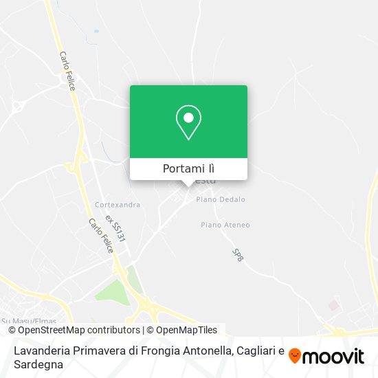 Mappa Lavanderia Primavera di Frongia Antonella