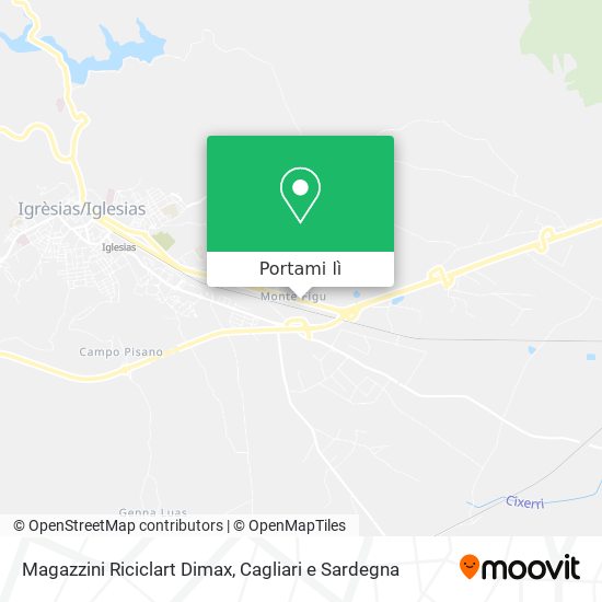 Mappa Magazzini Riciclart Dimax
