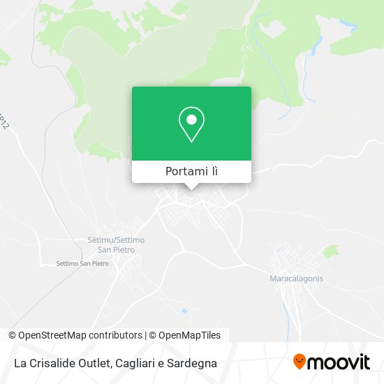 Mappa La Crisalide Outlet