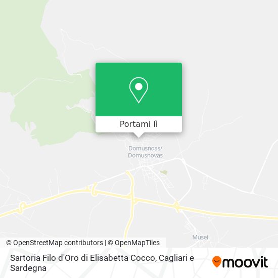 Mappa Sartoria Filo d'Oro di Elisabetta Cocco
