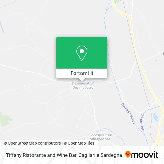 Mappa Tiffany Ristorante and Wine Bar