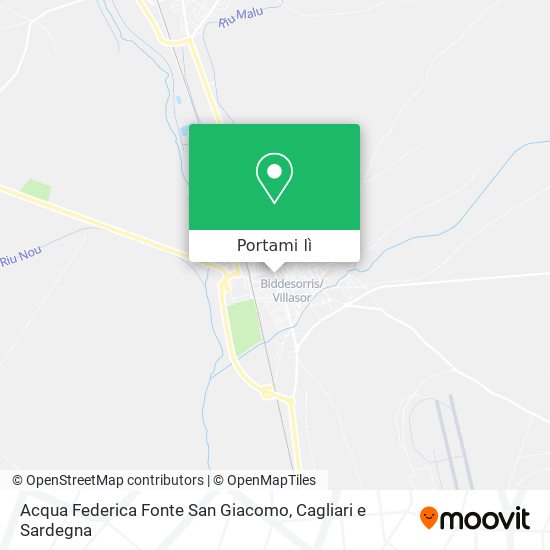Mappa Acqua Federica Fonte San Giacomo
