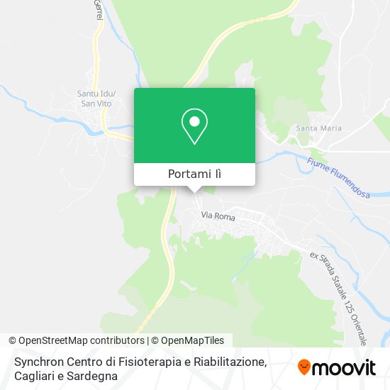 Mappa Synchron Centro di Fisioterapia e Riabilitazione
