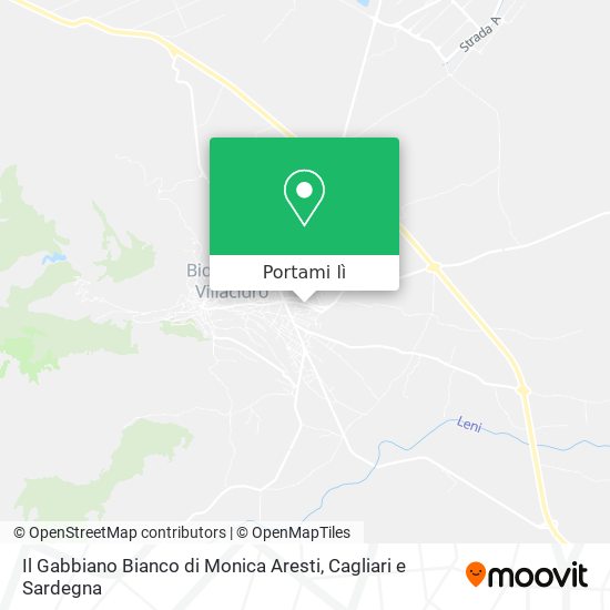 Mappa Il Gabbiano Bianco di Monica Aresti