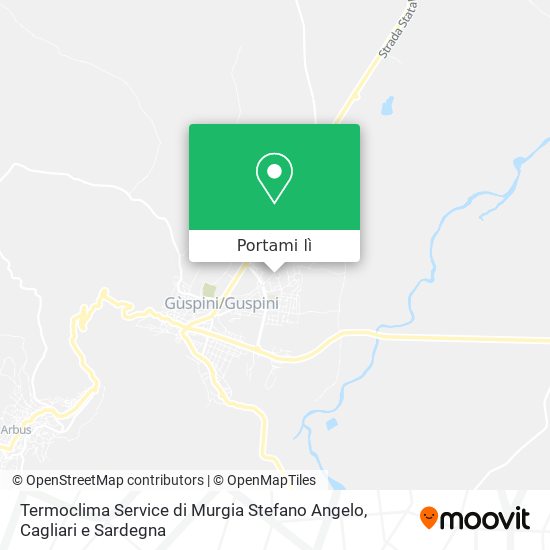 Mappa Termoclima Service di Murgia Stefano Angelo