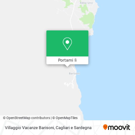 Mappa Villaggio Vacanze Barisoni