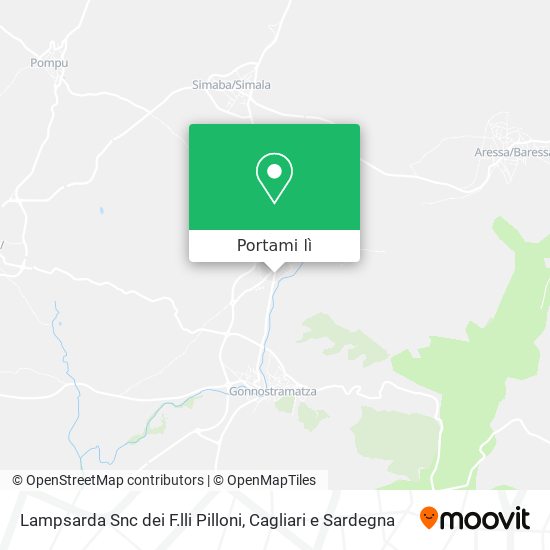 Mappa Lampsarda Snc dei F.lli Pilloni