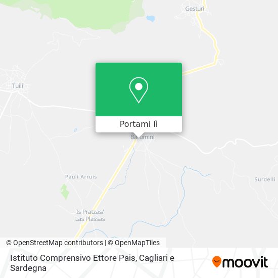 Mappa Istituto Comprensivo Ettore Pais