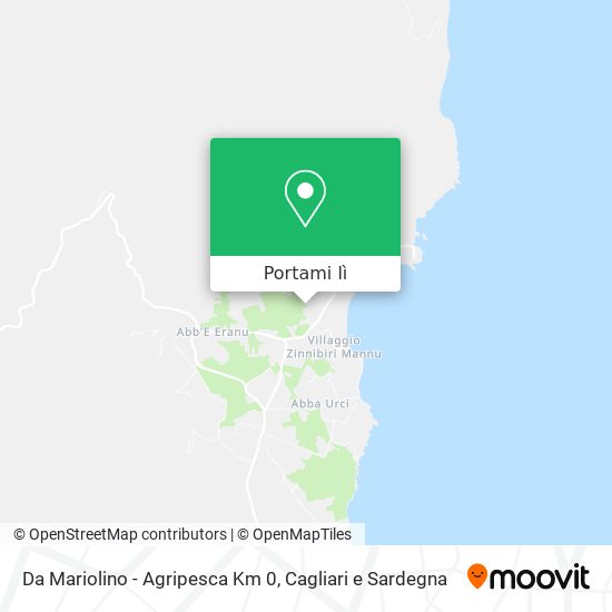 Mappa Da Mariolino - Agripesca Km 0
