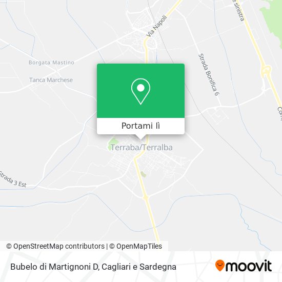 Mappa Bubelo di Martignoni D