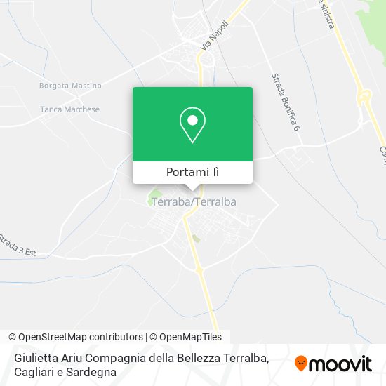 Mappa Giulietta Ariu Compagnia della Bellezza Terralba