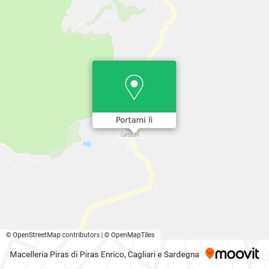 Mappa Macelleria Piras di Piras Enrico