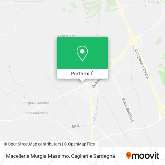 Mappa Macelleria Murgia Massimo