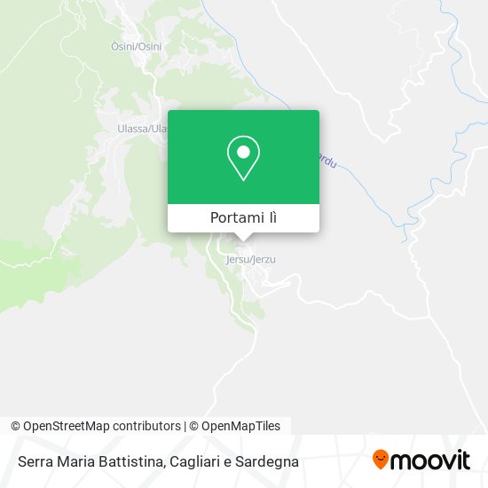 Mappa Serra Maria Battistina