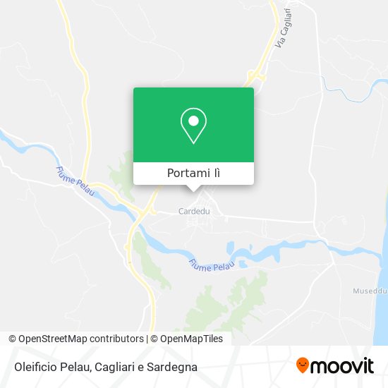 Mappa Oleificio Pelau