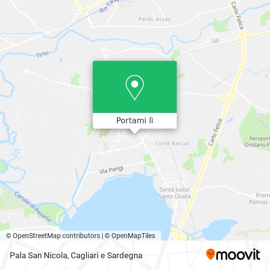 Mappa Pala San Nicola