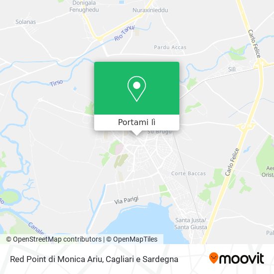 Mappa Red Point di Monica Ariu